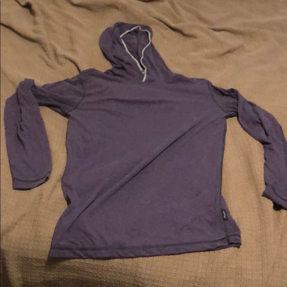 Orvis Trout Bum shirt with hood
